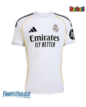 Real Madrid Tricou Fotbal Replică 2025-26 Barbati Acasa